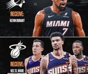 美媒模拟太阳热火交易 KD要把天赋带去迈阿密？